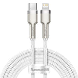 Baseus Cafule USB-C to Lightning Cable PD 20W - 2m - White