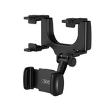 XO Universal Phone Holder for Rearview Mirror - Black