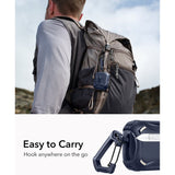 ESR AirPods Pro (3rd gen.) Cyber FlickLock Case with Carabiner - Dark Blue