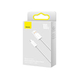 Baseus Dynamic Series USB-A to USB-C Cable 100W - 1m - White