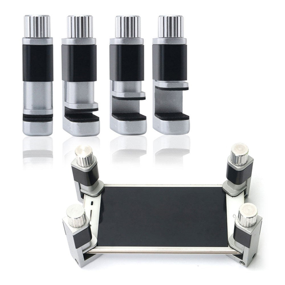 BEST Screen Clamps for LCD Screen - 4 pcs. - Grey / Black