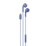 Happy Plugs Headphones with USB-C - In-Ear - Blue