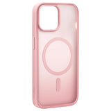 iPhone 15 Puro Gradient Case - MagSafe Compatible - Transparent / Pink