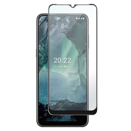 Nokia G21 / G11 Panzer Premium Full-Fit Glass - Black Frame