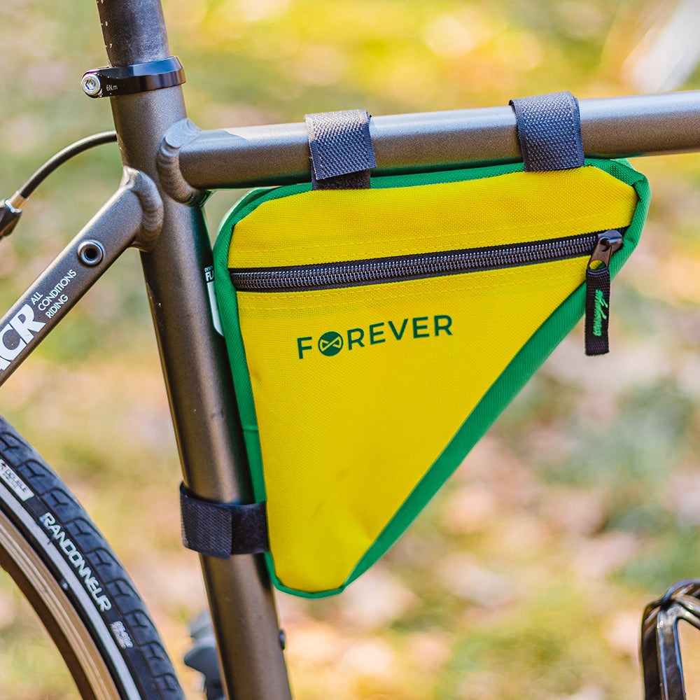 Forever Bag for Bicycle Frame - Yellow / Green