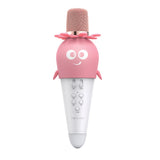 Forever AMS-200 Bluetooth Karaoke Microphone w. Speaker - Pink