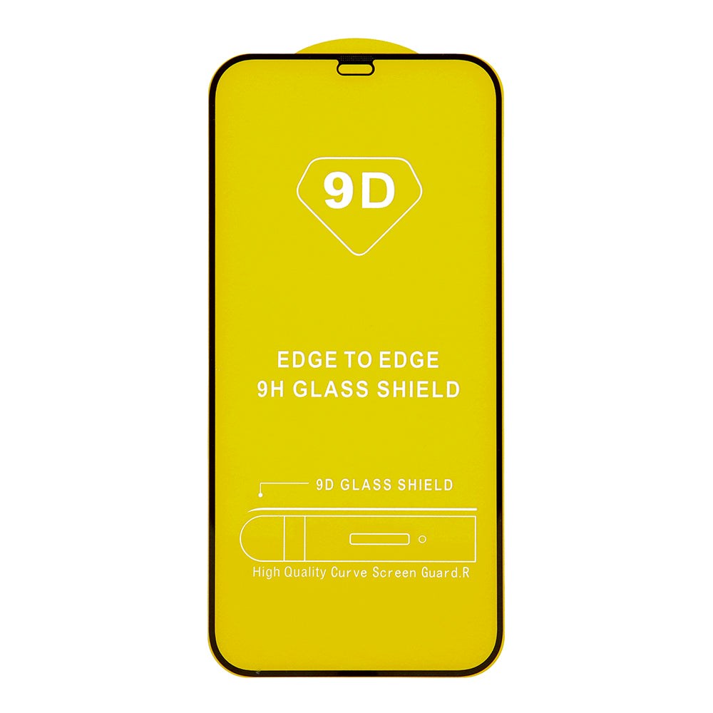 Samsung Galaxy A34 (5G) Unipha Tempered Glass Screen Protector - Full Fit - Transparent / Black Edge