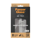 iPhone 15 PanzerGlass Classic Fit Screen Protector - Platinum Strength - Transparent