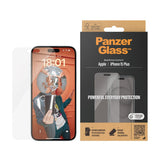 iPhone 15 Plus PanzerGlass Classic Fit Screen Protector - Platinum Strength - Transparent