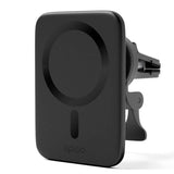 Epico Magnetic Mobile Phone Holder for Car with 7.5W Wireless Charging - MagSafe Compatible - Black