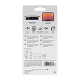 iPhone 18 Pro Max / 17 Pro Max / 16 Pro Max X2O Full Screen Tempered Glass Screen Protector - Transparent / Black Edge