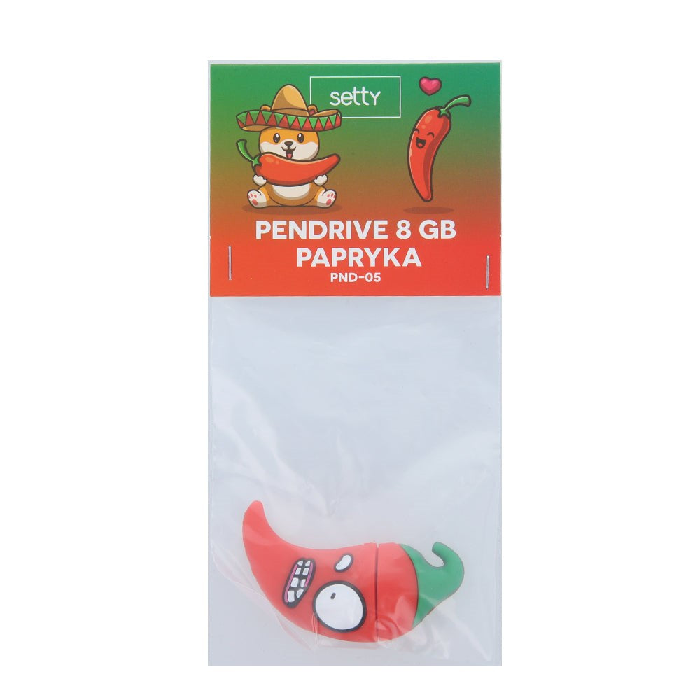 Setty USB Stick w. 8 GB - Chili