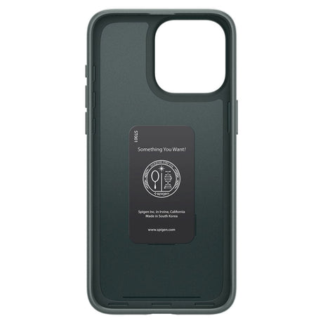 iPhone 15 Pro Spigen Thin Fit Case - Abyss Green