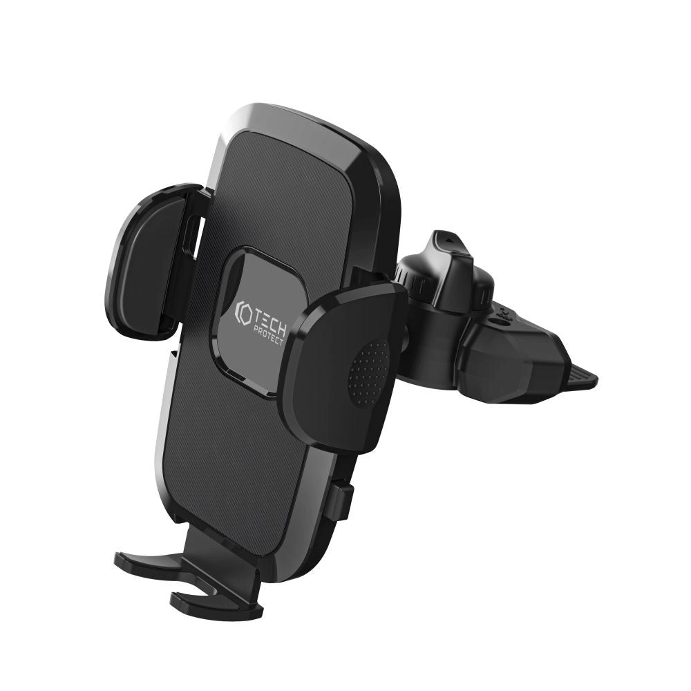 Tech-Protect Universal Phone Holder for CD-slot - Max Phone: 55 x 95mm - Black