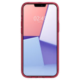 iPhone 13 Pro Spigen Ultra Hybrid Case - Transparent / Red