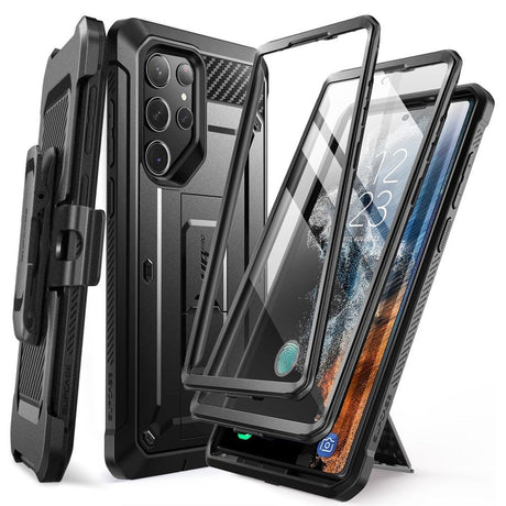 Samsung Galaxy S23 Ultra SUPCASE Unicorn Beetle Pro Tough Case - 2-Set - Black