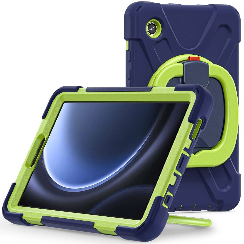 Tech-Protect Samsung Galaxy Tab A9 X-Armor Case - Kickstand - Blue / Green