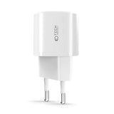 Tech-Protect Network 20W Wall charger with 1 x USB-A QC & 1 x USB-C PD - White