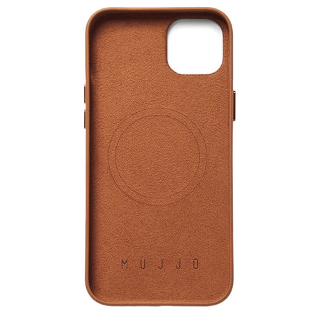 Mujjo iPhone 14 Pro Max Leather Case - MagSafe Compatible - Brown