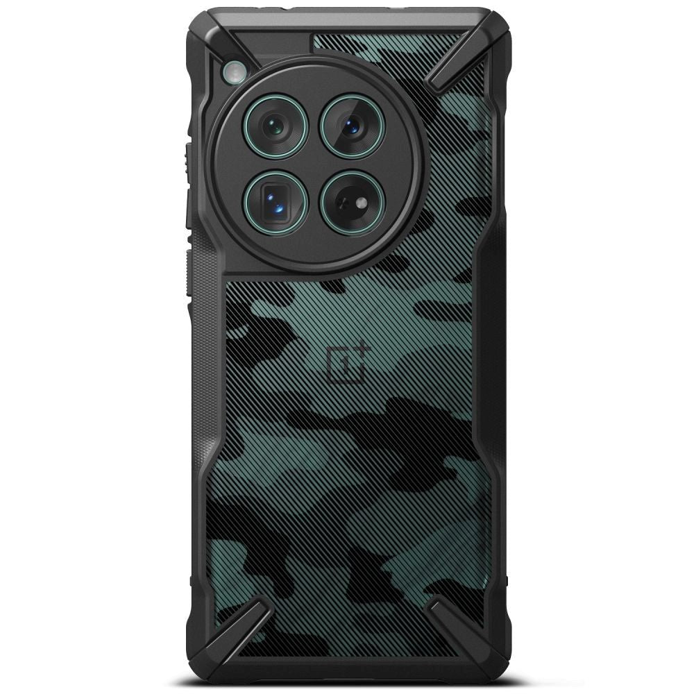 OnePlus 12 Ringke Fusion X Case - Black / Camo