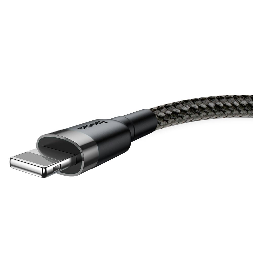 Baseus Cafule USB-A to Lightning Cable - 0.5m - Black