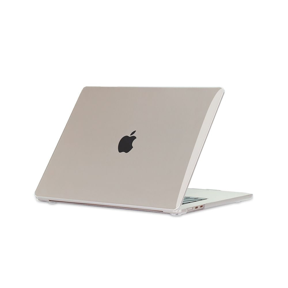 MacBook Air 15 M2/M3 (2023-2024) - Tech-Protect Smartshell Case - Crystal Clear