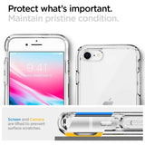 iPhone SE (2022 / 2020) / 8 / 7 Spigen Ultra Hybrid Case - Transparent