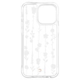 iPhone 15 Pro Cyrill Cecile Plastic Case w. Strap - Flower Garden