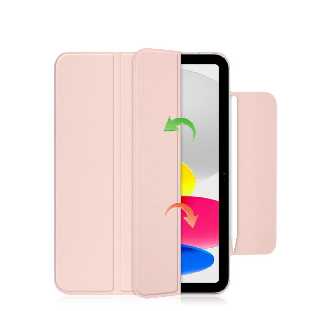 iPad 10.9" (2022) Tech-Protect Smartcase Magnetic Case Tri-fold - Pink