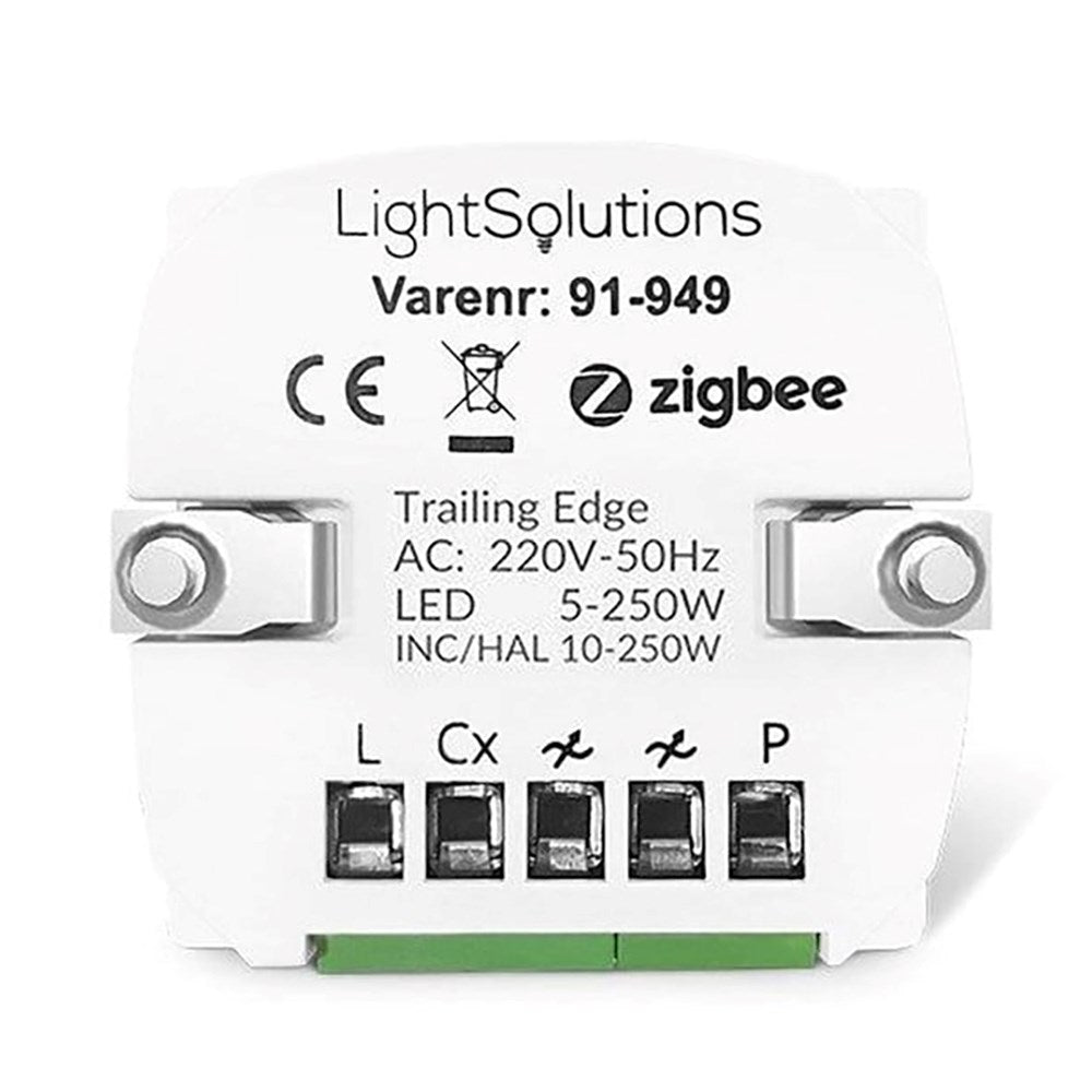 Light Solutions - ZigBee Rotating Dimmer for LK FUGA Contact - 250W - White