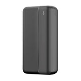 Maxlife Powerbank 12W w. USB-A - 30.000 mAh - Black