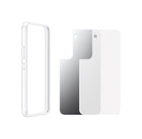 Original Samsung Galaxy S22 Frame Case w. Mirror - Transparent (EF-MS901CTEGWW)