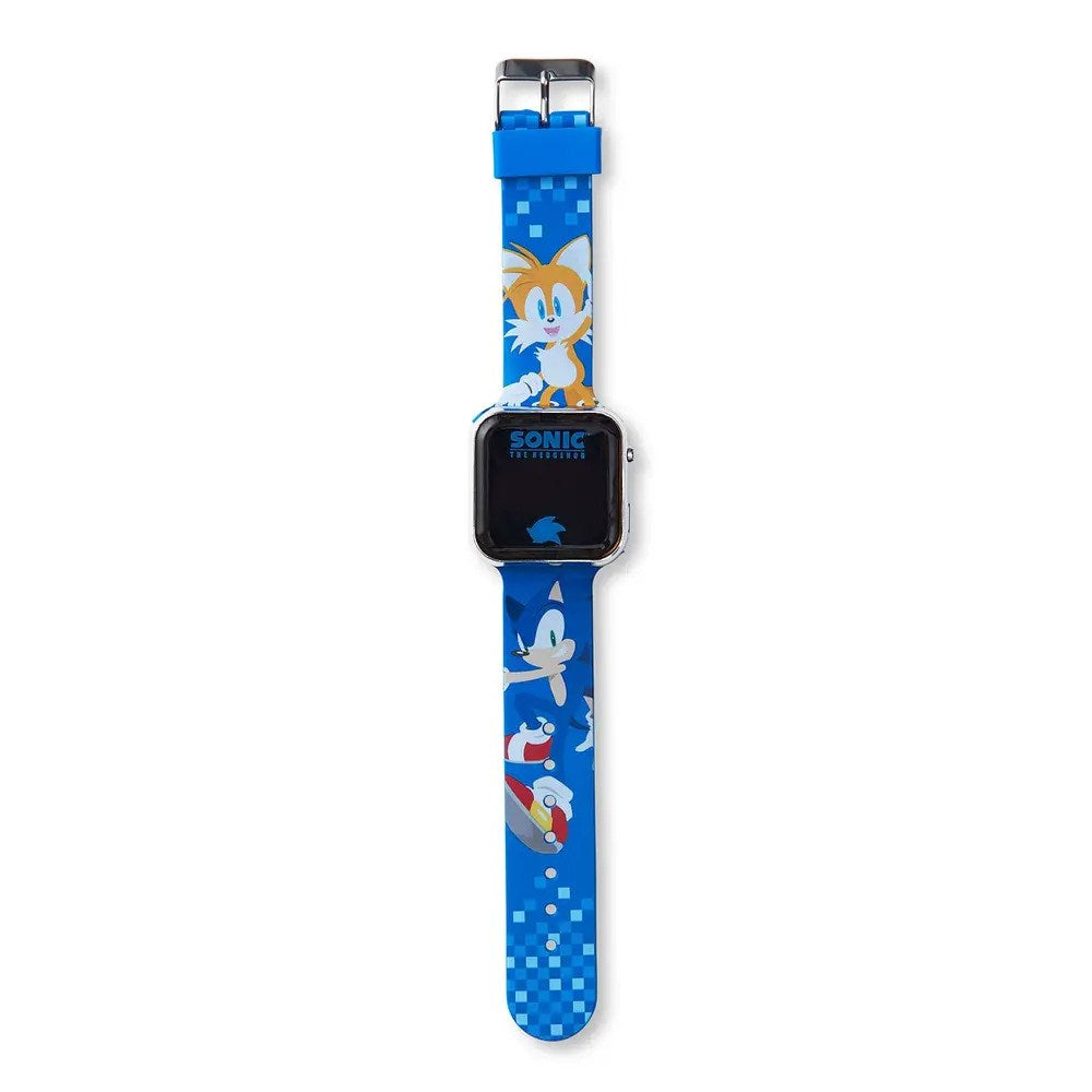 Accutime LED Watch for Kids with Adjustable Strap - Sonic V2