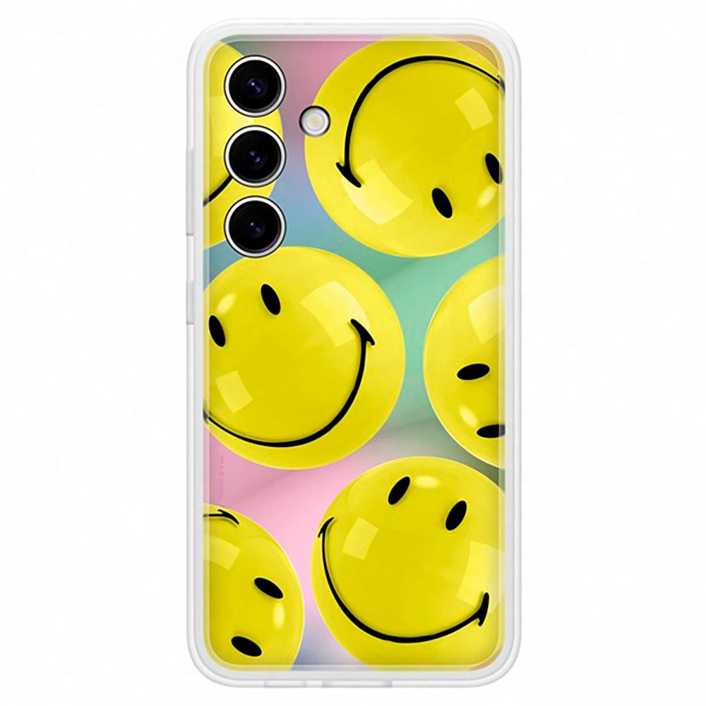 Original Samsung Galaxy S24 Flipsuit Case - Smiley (EF-MS921CYEGWW)