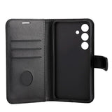 Samsung Galaxy S24 RadiCover Artificial Leather Case - 86% Radiation Protection - Black