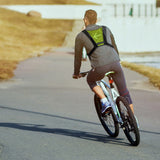 Cycling Vest with LED Indicator - Green