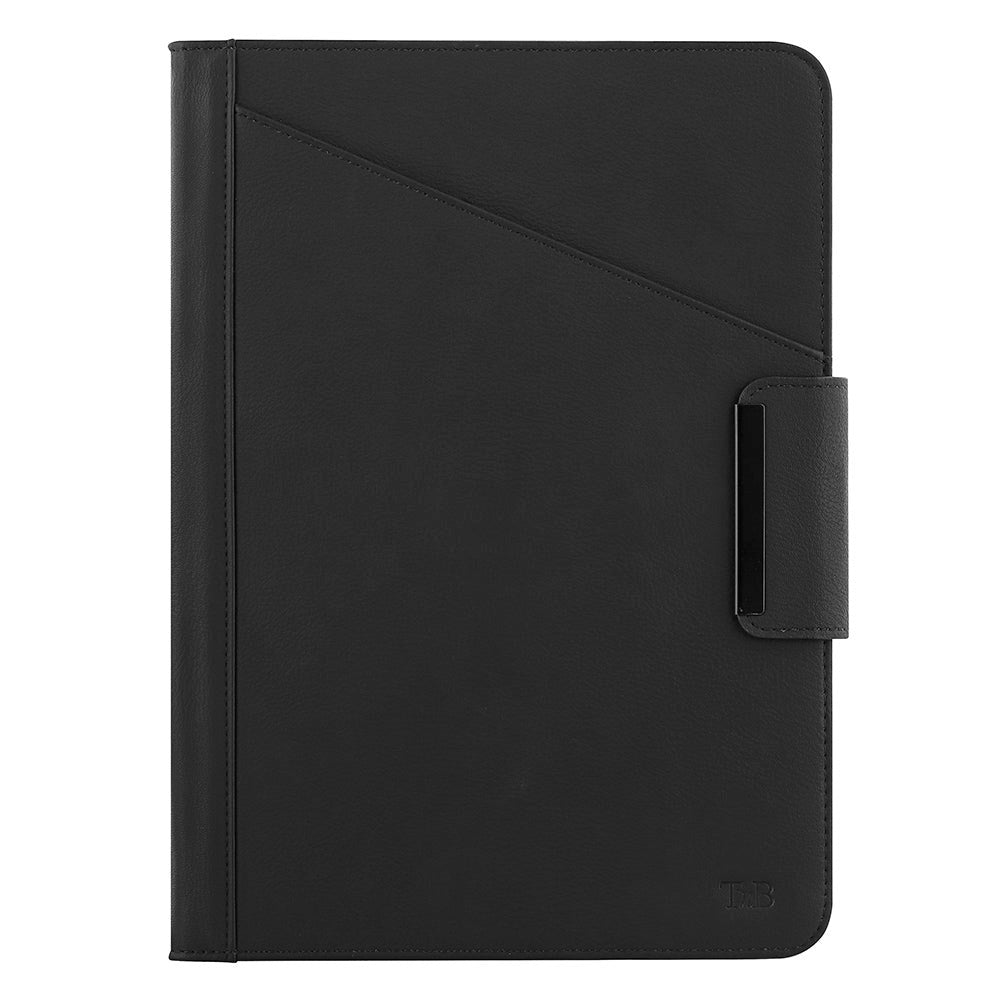 Universal T'NB Folio Case For Tablets with Pen Holder - 24 x 16.5cm to 26 x 18cm - Black