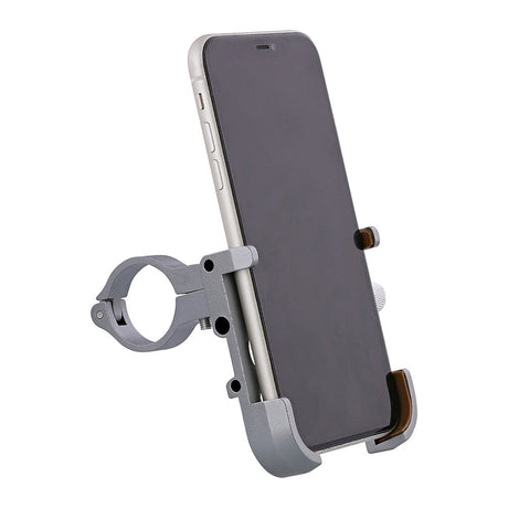 T'NB Mobile holder for Bicycle Handlebars (6 - 10.5 cm) - Silver