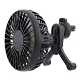 T'NB USB Additional  Car Fan - Black