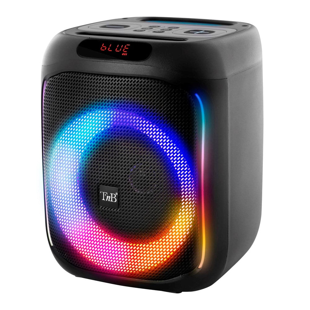 T'NB Bluetooth Speaker with LED & Microphone - 40W - Black