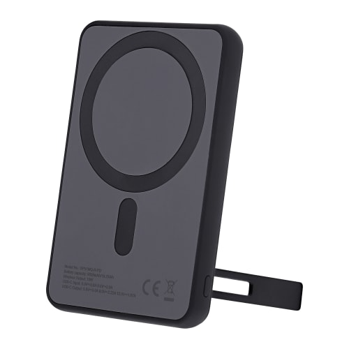 T'NB 5000 mAh MagSafe Power Bank med Stander - Black