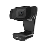 Sandberg USB Webcam 480p@30fps w. Microphone - Black