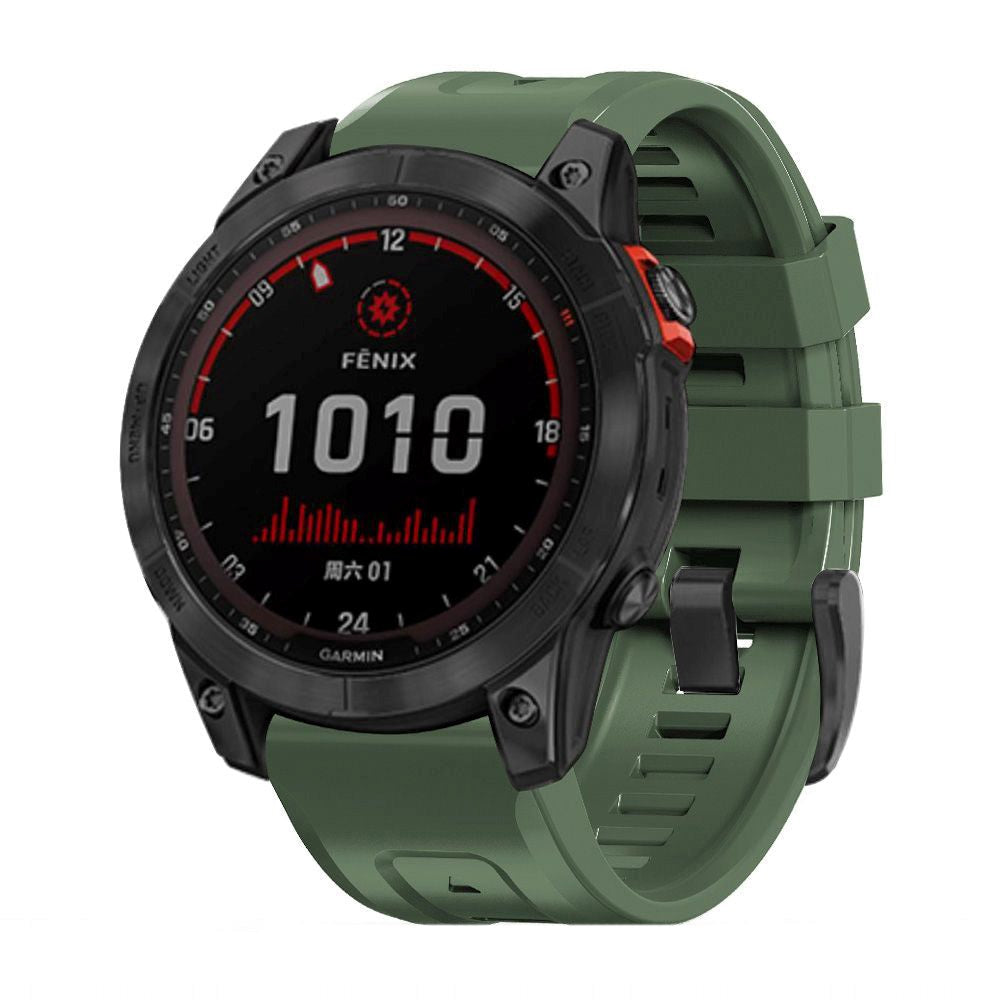 Universal Garmin 26mm QuickFit Tech-Protect Icon Band Strap - Army Green