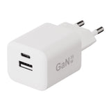 X2O 35W Wall Charger w. 1x USB-A / 1x USB-C / 1x USB-C Cable - 1.2m - White
