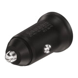 X2O 30W Dual Car Charger USB-A & USB-C - Black