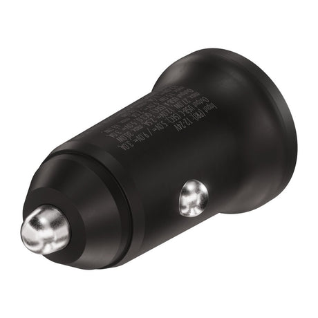 X2O 30W Dual Car Charger USB-A & USB-C - Black