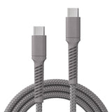X2O Longlife 100W USB-C to USB-C Cable - 2m - Grey