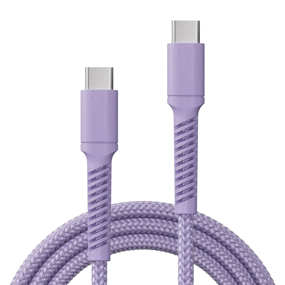 X2O Longlife 100W USB-C to USB-C Cable - 2m - Purple