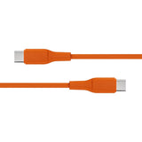 X2O Superflex 60W USB-C to USB-C Cable - 1.5m - Orange