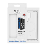 Samsung Galaxy S26 Ultra X2O Mag Clear Case - MagSafe Compatible - Transparent